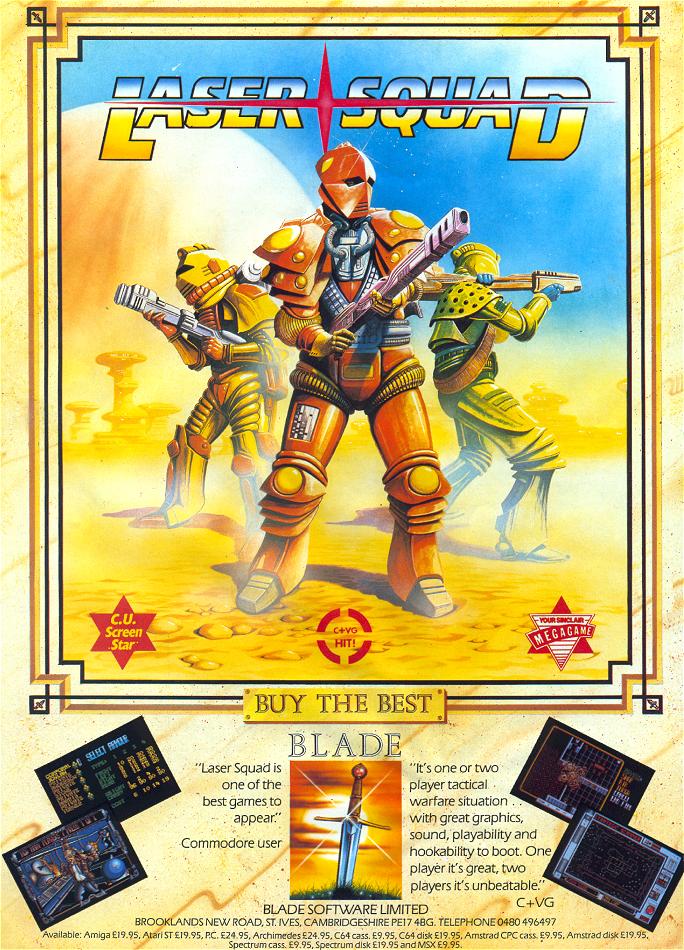 Laser Squad at Spectrum Computing - Sinclair ZX Spectrum games 